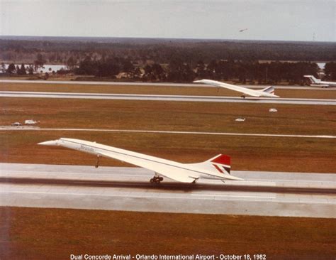 That Time Two Concorde Supersonic Airliners Landed Simultaneously At