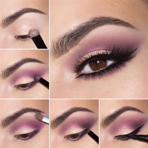 Maquillaje De Ojos Paso A Paso Para Principiantes Elsexoso Purple