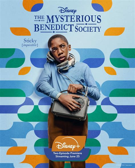 'The Mysterious Benedict Society' Character Posters Released - Disney ...