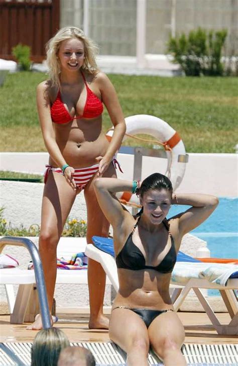 Sunny Days Sacha Parkinson Brooke Vincent Bikini Poolside On Ayia