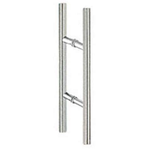 Glass shower doors require constant cleaning to avoid hard water spots, so a doorless shower means one less thing to clean. HL12BTBBN (H) Style Back To Back Handle 12" CTC/24" Overall