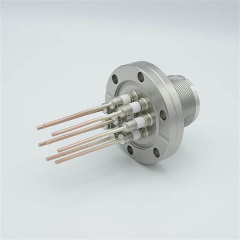 Ms High Current Series Multipin Feedthrough 8 Pins 700 Volts 23 Amps Per Pin 0 094 Copper