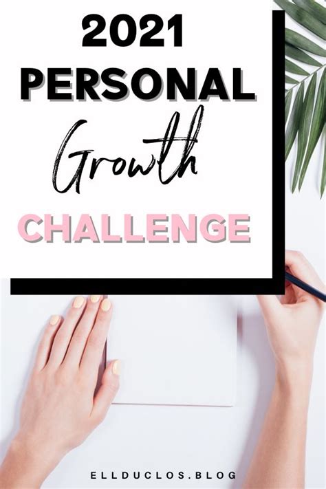 2021 Personal growth challenge | Self improvement tips ...