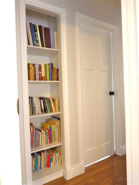 Rotating blocks around when activated. Closet Bookshelf | Bookshelves diy, Diy bookshelf door