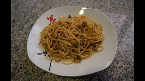 En casa, los espaguetis gustan siempre ¡con cualquier salsa! ESPAGUETIS CON ALCAPARRAS | RECETAS DE COCINA DE COCINERO ...