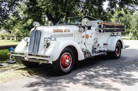 Seagrave Pumper 1937 Emergency And Fire Trucks