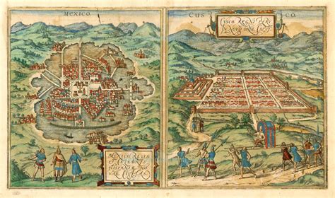 1325 in the marshes of lake texcoco. Cortés finds Tenochtitlán on the map - simonsimson
