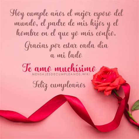 Es tan bueno ser tu esposa, tener su cariño a toda hora; 🧡 Frases De Cumpleaños Para Un Esposo +100 Mensajes【2019 ...
