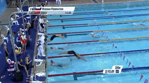 Womens 4x100m Medley Relay Olympics Swimming Australia Win Womens 4x100m Medley