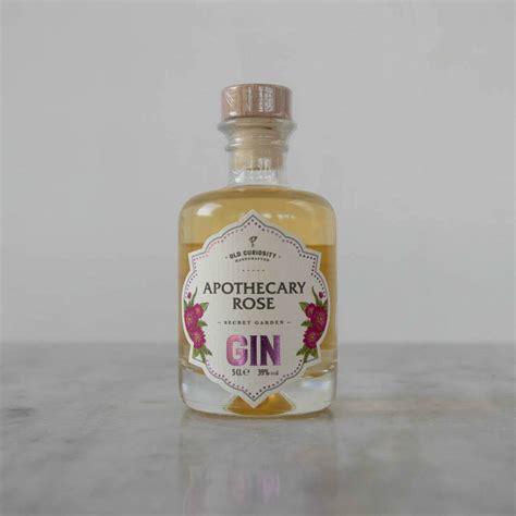 Apothecary Rose Gin 5cl By The Old Curiosity Distillery Restoration Yard