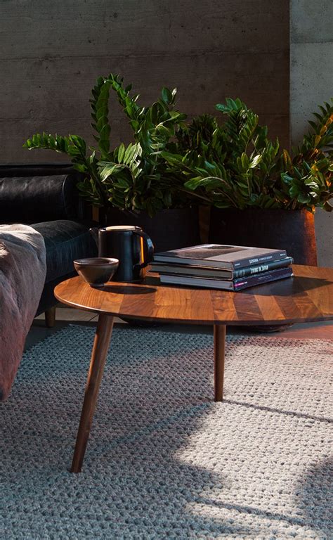 The risom amoeba coffee table, one of the first pieces designed for and manufactured by knoll, established the company as a leader of modern design in america. Amoeba Wild Walnut Coffee Table | Walnut coffee table, Coffee table, Table