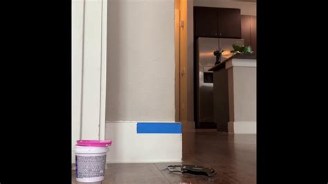 Dog chewed cabinet corner i need to fix this before i move out of my apartment will wood filler be enough for damage this deep how shall i. Dog chewed corner repair - YouTube