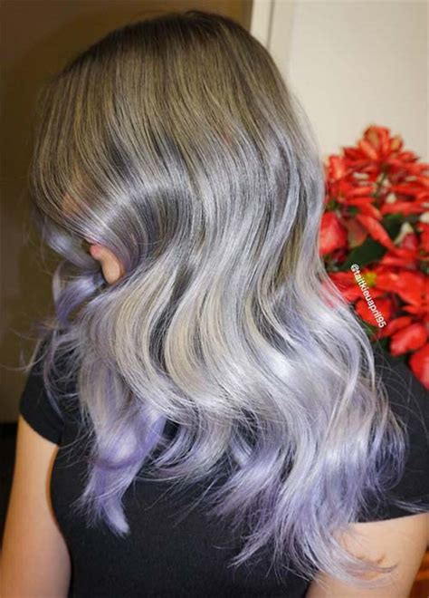These dyes are used in progressive color treatment programs and can cover gray, as well as add an exotic look to your hair. 85 Silver Hair Color Ideas and Tips for Dyeing ...