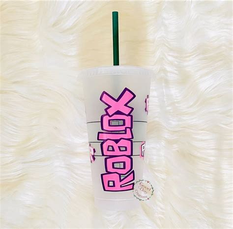 Roblox Starbucks Cup Personalized T Starbucks Cold Cup Etsy