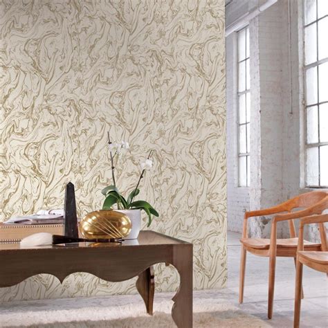 Marble Gold Peel And Stick Wallpaper Peel And Stick Decals The Mural Store