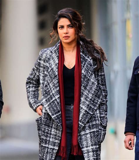 Priyanka Chopra Filming Quantico In New York City Gotceleb