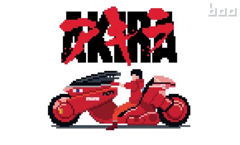 Akira Pixel Artist Boo Source Pixel Art Akira Pixel