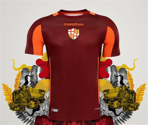 La camiseta de ecuador para local se caracteriza por unos colores amarillos azul y rojo de su bandera nacional, donde su camisa domina el amarillo, shorts azules y medias rojas. Novas camisas do Barcelona SC 2019 Marathon | Mantos do ...