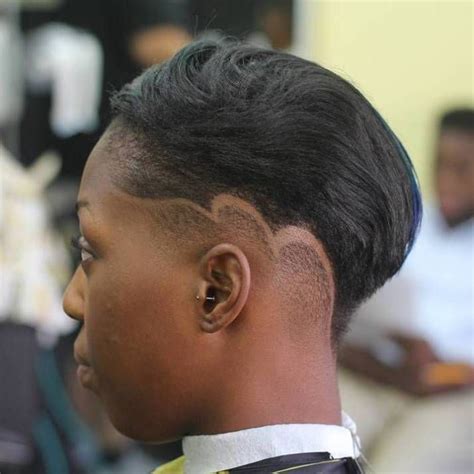 African American Short Shaved Hairstyle Womens Hairstyles Shaved