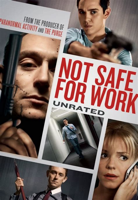Poster Trailer De Not Safe For Work ~ Gamers Cinefilia