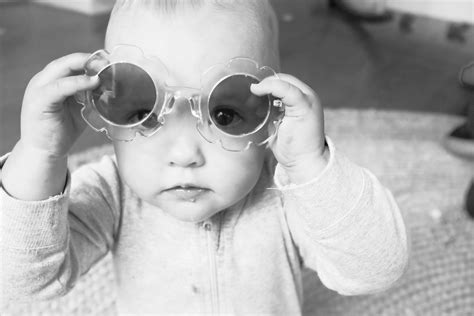 Baby Wearing Sunglasses So Cute Baby Wearing Perfect Birthday Party