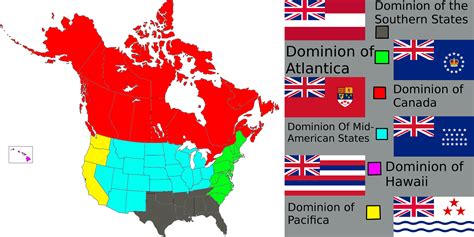 British Dominions Of North America Rvexillology