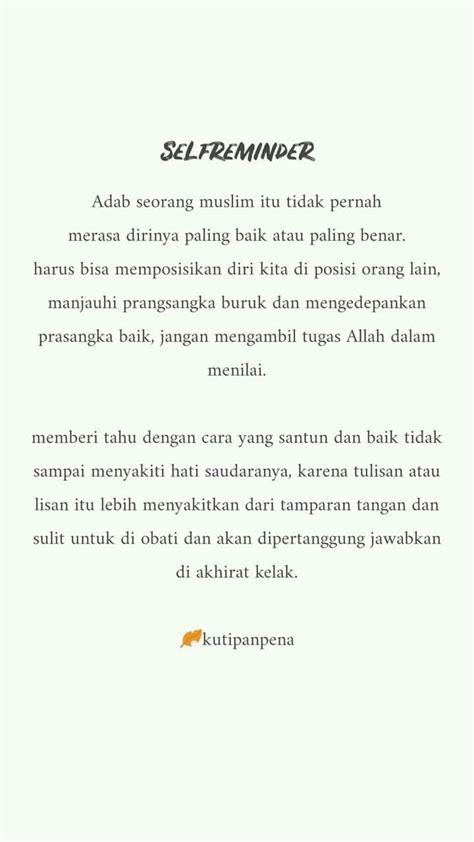 Slamat datang di channel quotes harian, jangan lupa klik subscribe untuk terus suport channel ini. Pin oleh lihua di Muslim Quote | Kutipan quran, Kata-kata indah, Kata-kata