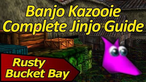 How To Collect All Jinjos In Rusty Bucket Bay Banjo Kazooie Complete
