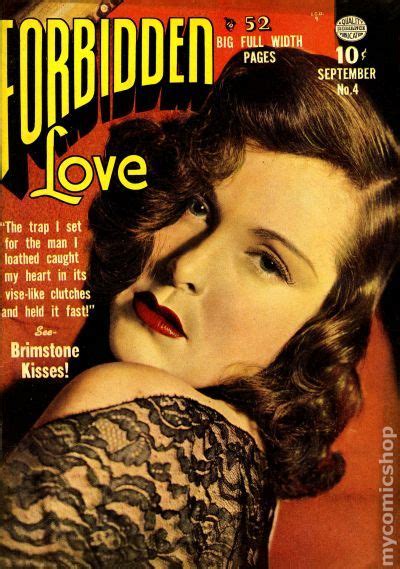 Forbidden Love 1950 Comic Books