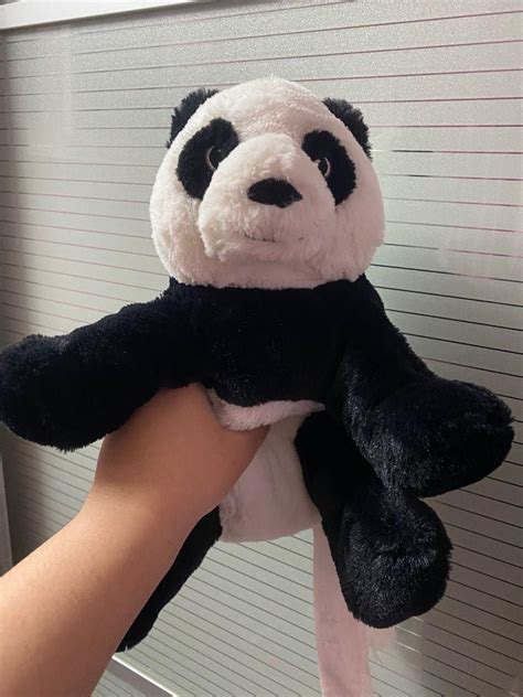 Ikea Panda Soft toy, Hobbies & Toys, Toys & Games on Carousell