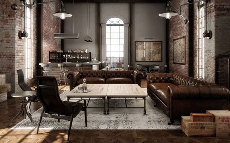 Rustic Industrial Decor A Raw Look That Works In Both The Country And
