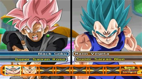 Black Goku Vs Majin Vegeta Dragon Ball Z Budokai Tenkaichi 3 Mods