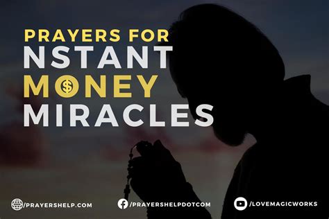Prayers For Instant Money Miracles Profit Prayer Prayers Help