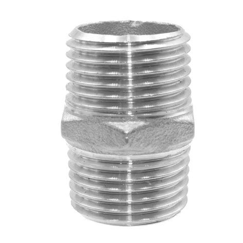 Stainless steel hexagon nipple 1/2" BEJMET Artykuły Nierdzewne