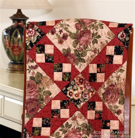 Rosies and Pansies | Quilt patterns, Quilts, Pansies