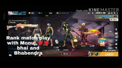 Therefore, pay attention to the messages in the game, as you can give and receive diamonds on certain occasions. Free fire my first video play with Monuj,💓💓bhai and ...