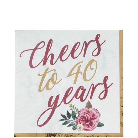 The super sentai 40th anniversary was officially commemorated primarily in 2016 by the broadcast of the 40th series entry, doubutsu sentai zyuohger. Metallic Gold 40th Anniversary Rose Tableware Kit for 50 ...