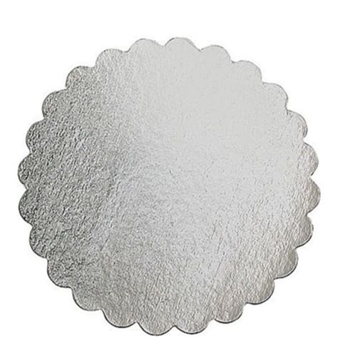 Silver 14in Round Cake Board Round Cakes Cake Board Gold Theme Party
