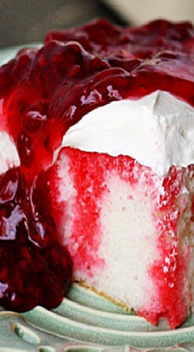 Raspberry Dream Poke Cake Dream Cake Poke Cake Poking Recipe Collection Yummy Cakes Summer