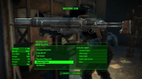 Assault Rifle Named Machine Gun Instead At Fallout 4 Nexus Mods And