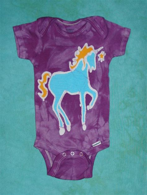 Unicorn Baby Onesie Magical Batik Tee Shirt Baby By Applejaxie 1800