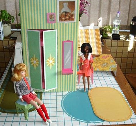 Tressys Penthouse Apartment Paper Doll House Barbie Diorama Barbie