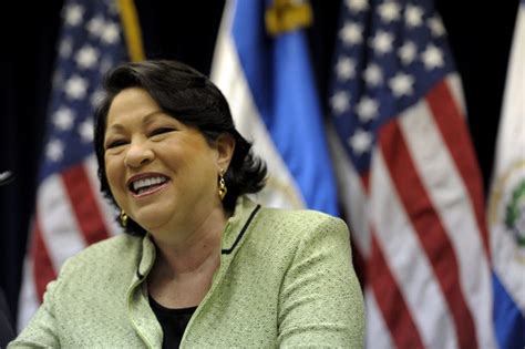 Portrait Of Supreme Court Justice Sonia Sotomayor Latino Usa
