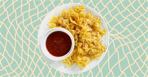 You want the baked tomato and feta sauce to coat. What are 'pasta chips,' the latest TikTok food trend?