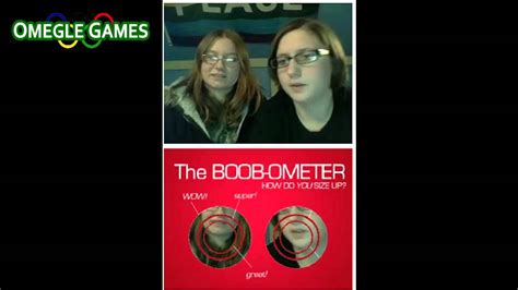 Omegle Game Boob Ometer Youtube