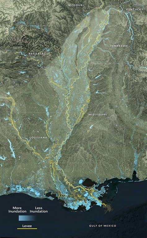 Maps Of Mississippi River Flooding The Nature Conservancy