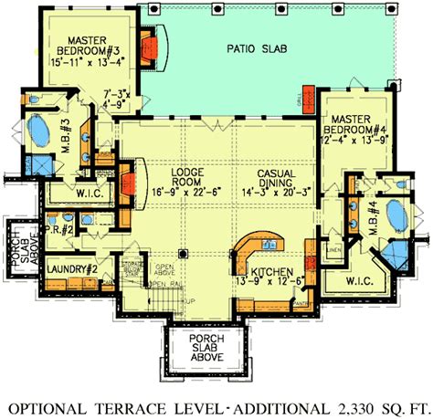 Dual Master Suites Plus Loft 15801ge Architectural Designs House