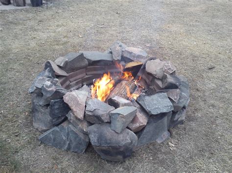 The warmth and entrancing flames from the bonfire scrape away at the area you intend to make your bonfire. The Handy Woman....Jill of All Trades: DIY, how to build a ...