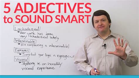 5 Adjectives To Make You Sound Smart Youtube