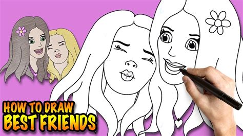 20 Fantastic Ideas 2 Best Friends Drawing Easy For Kids Sarah Sidney